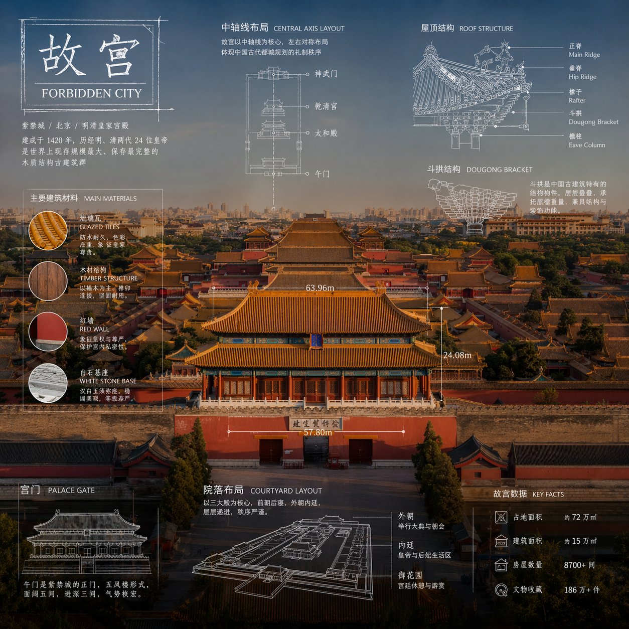 故宫 AI image prompt example