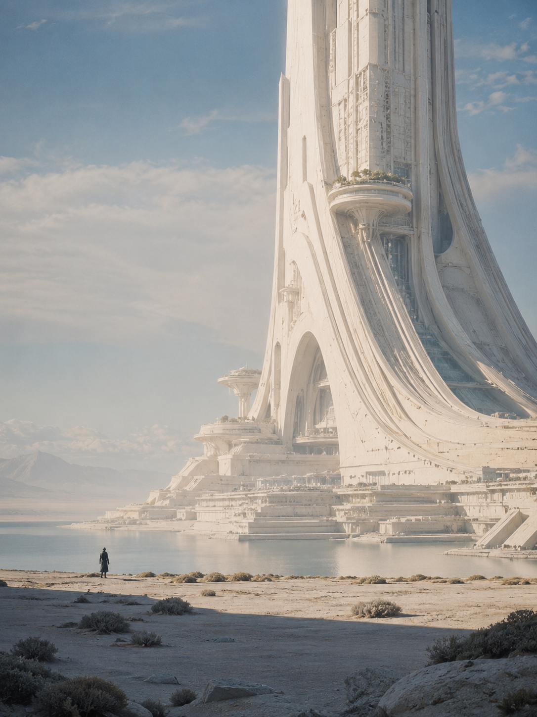 Utopia AI image prompt example