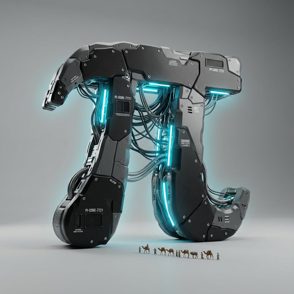 赛博工业风硬表面机械重构设计 AI image prompt result