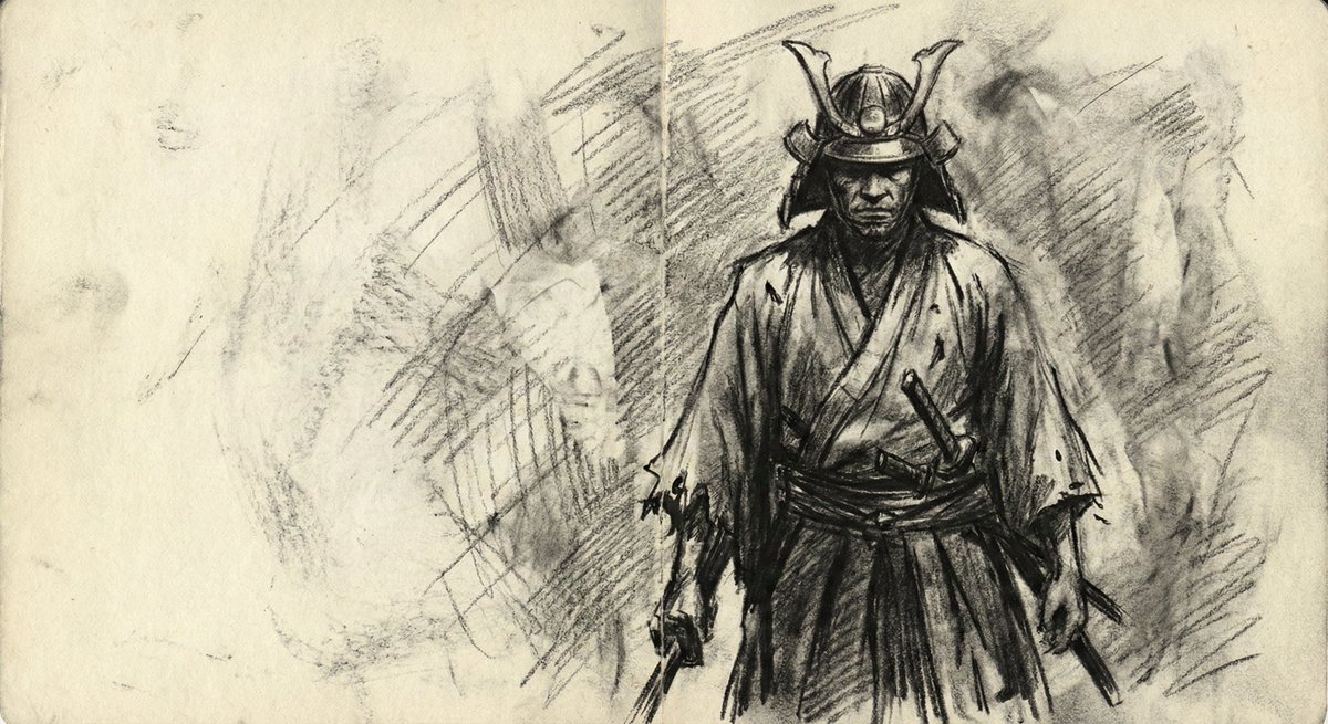 粗砺质感炭笔素描:原始与优雅的交织 AI image prompt example