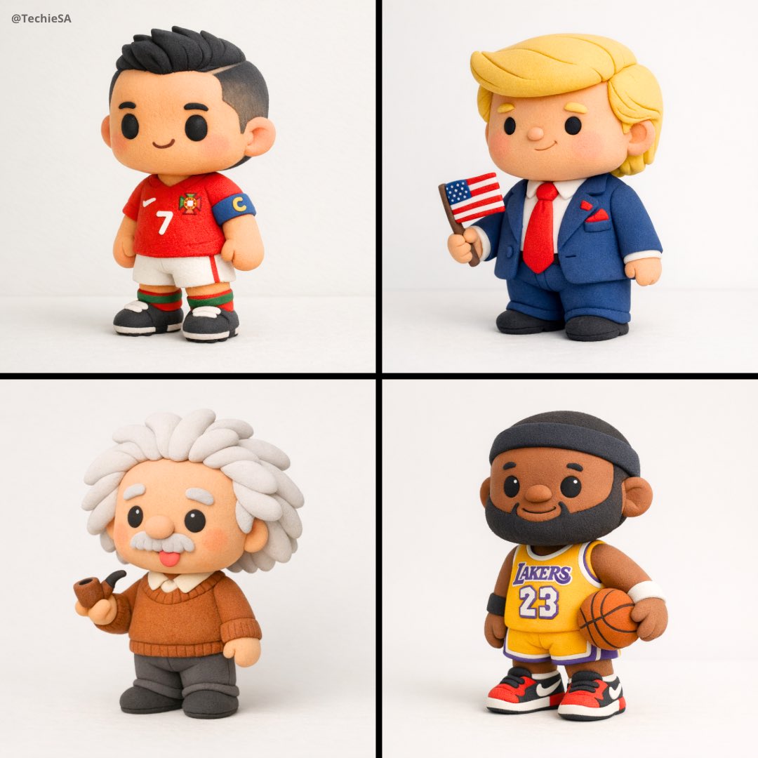 Polymer clay character figurine: GPT Image 2 prompt AI image prompt result