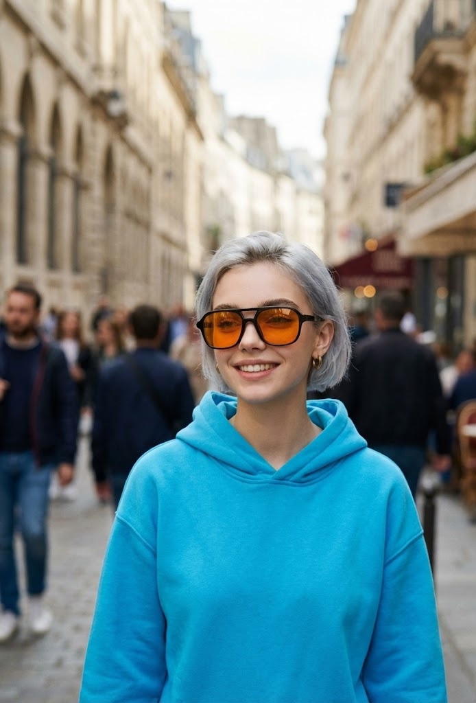 Schuman Paris street portrait: GPT Image 2 prompt AI image prompt result