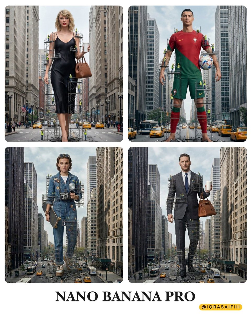 Colossal woman under construction city: GPT Image 2 prompt AI image prompt result