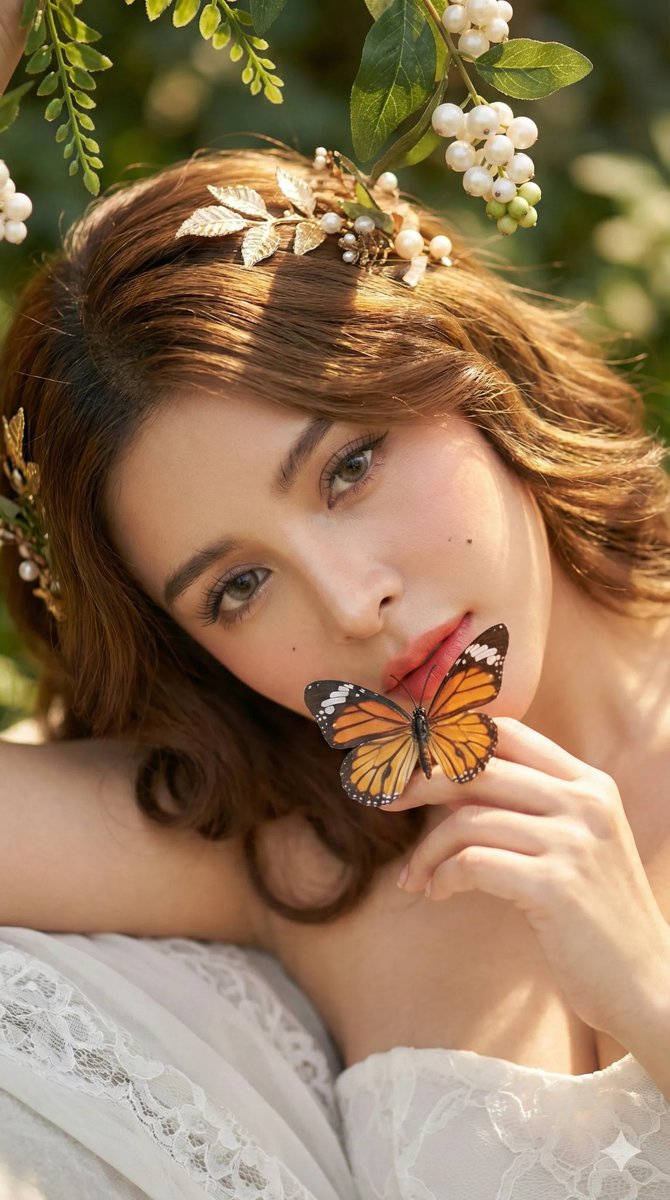 Luminous fair-skin face-locked portrait: GPT Image 2 prompt AI image prompt result