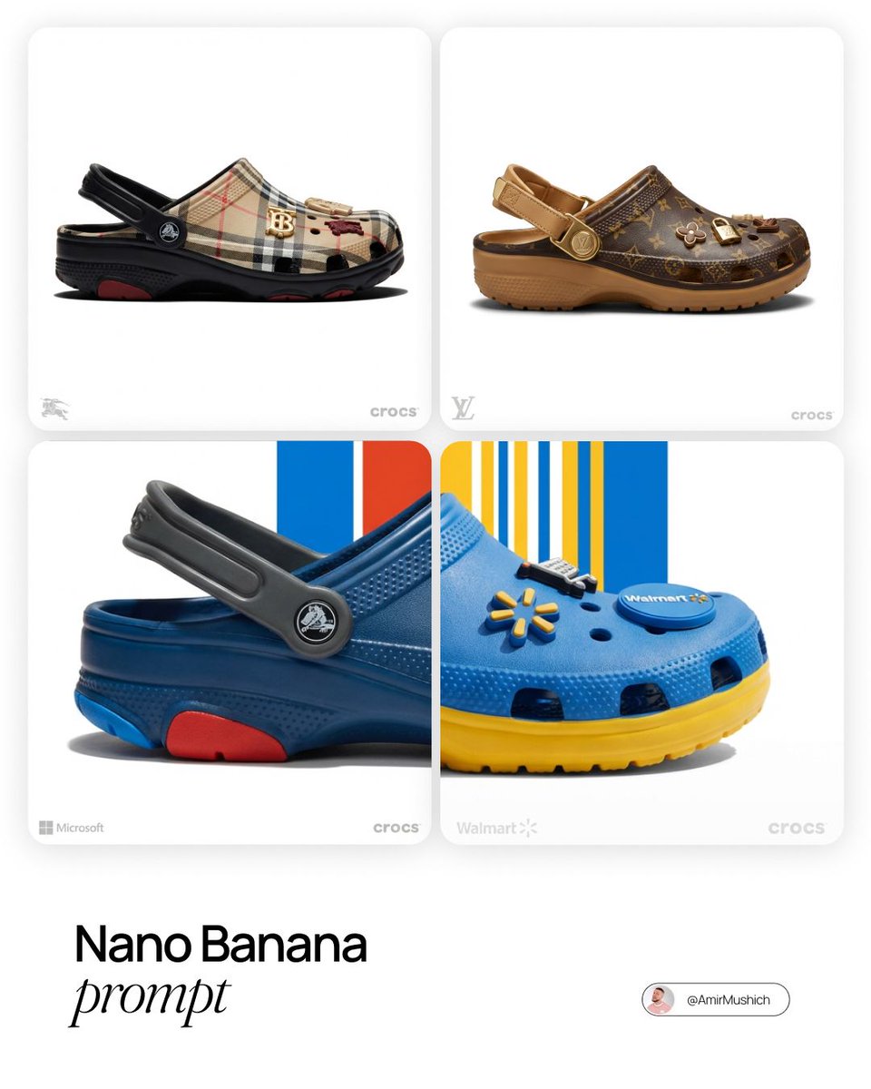 Brand collab Crocs clog: GPT Image 2 prompt AI image prompt result