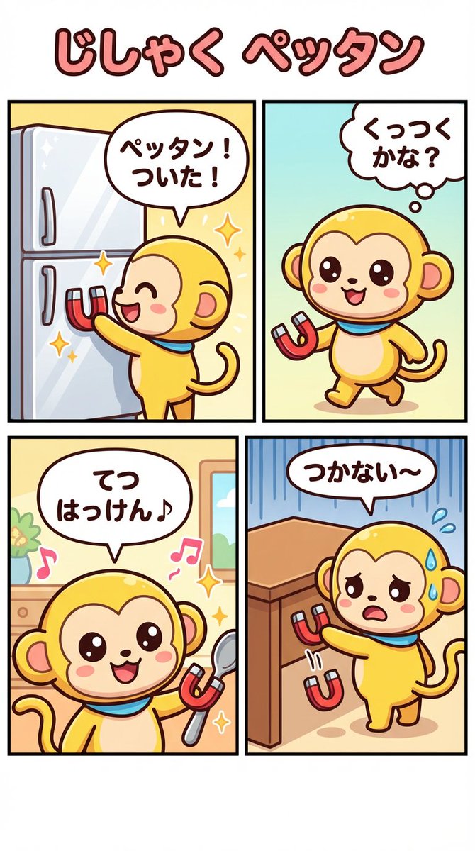 异极相吸的强大磁力 AI image prompt example