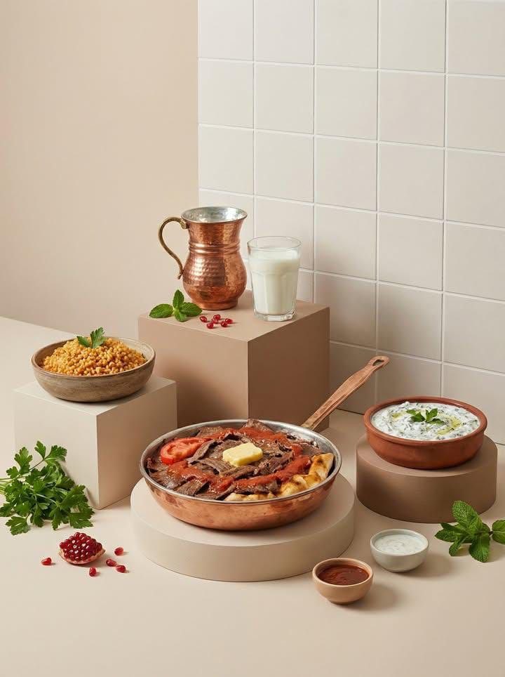 极简杂志风的高级美食摄影 AI image prompt result