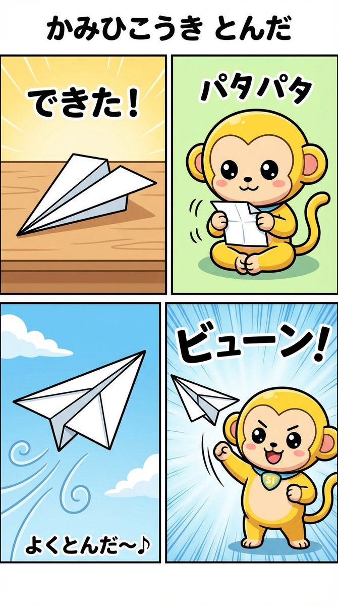 纸飞机划破蔚蓝天空 AI image prompt example