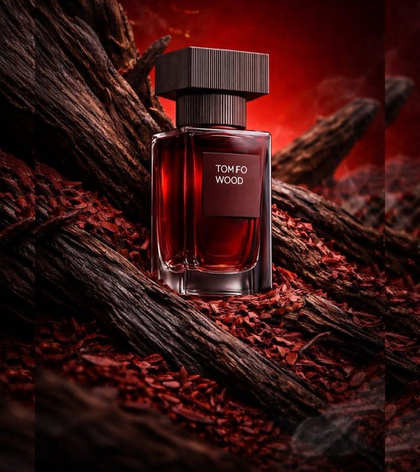 电影级超写实香水大片 AI image prompt example