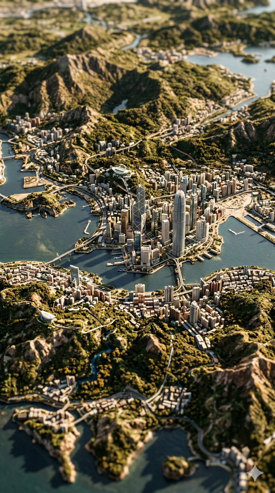 上帝视角   AI image prompt example