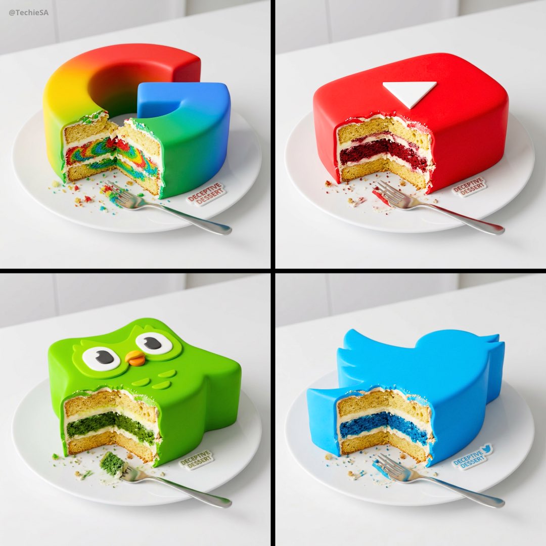 Logo-shaped cake bite: GPT Image 2 prompt AI image prompt result