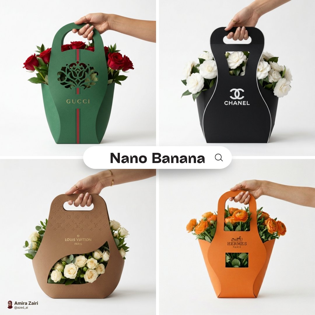 Eco flower packaging sleeve: GPT Image 2 prompt AI image prompt result