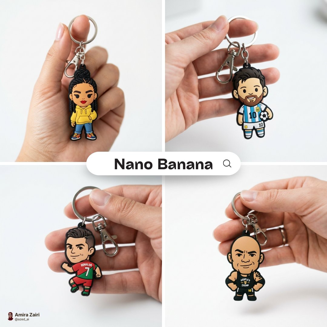 Chibi rubber keychain: GPT Image 2 prompt AI image prompt result