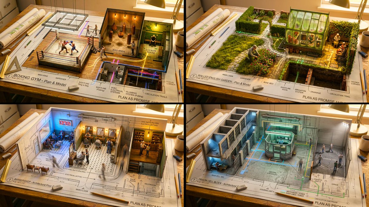 Floor plan mini rooms: GPT Image 2 prompt AI image prompt result