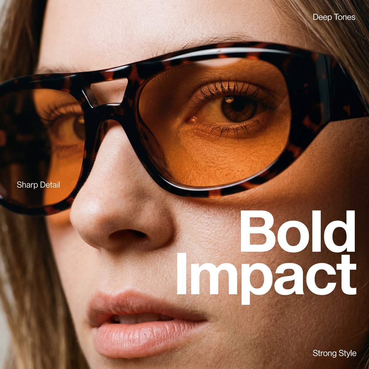 Tortoiseshell amber shades: GPT Image 2 prompt AI image prompt result