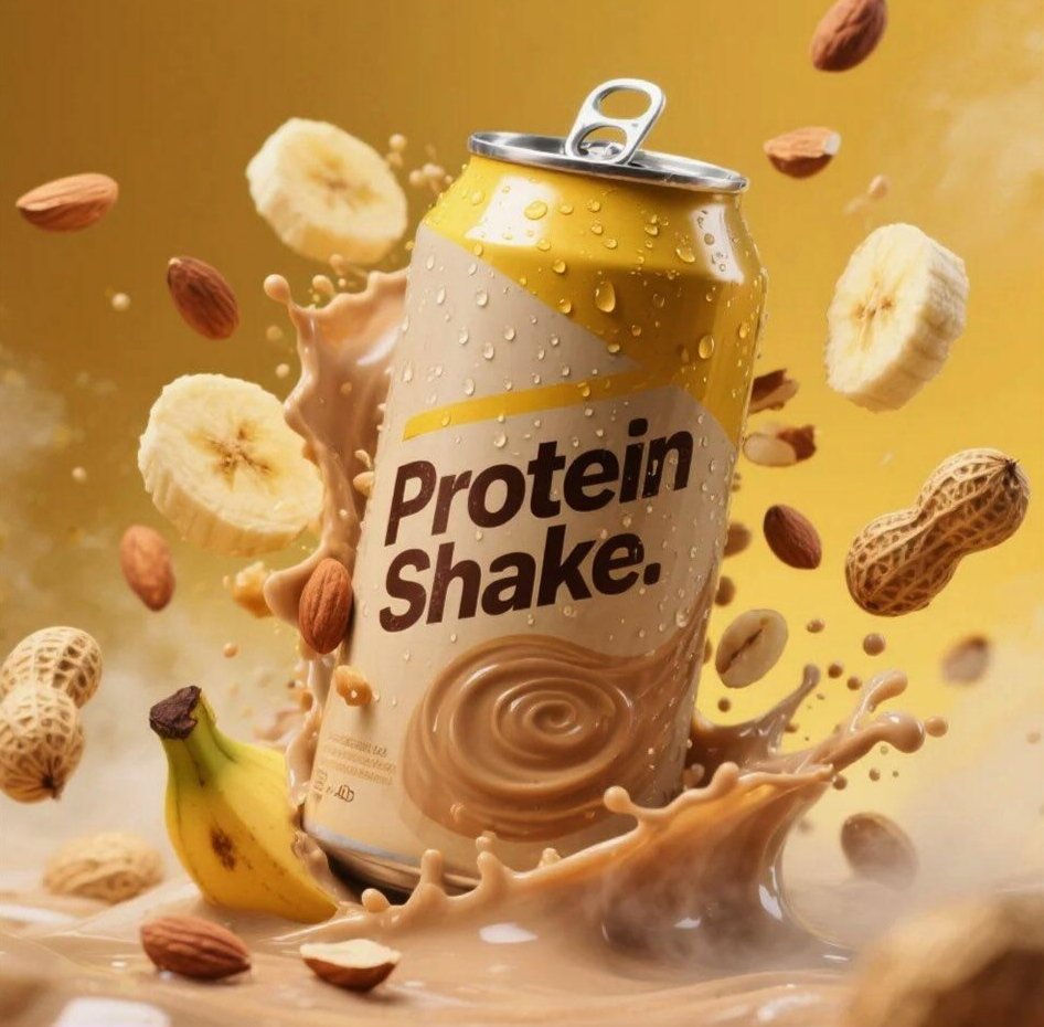 Protein shake splash advert: GPT Image 2 prompt AI image prompt result