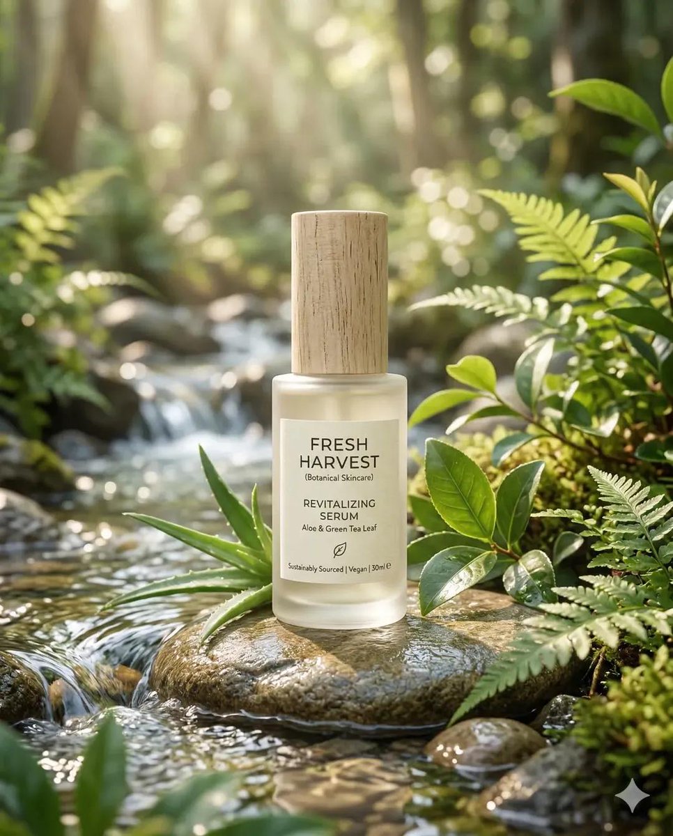 Eco frosted skincare bottle: GPT Image 2 prompt AI image prompt result