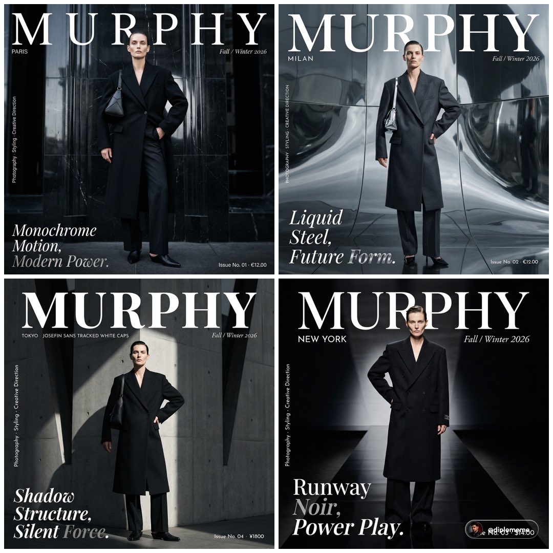 Black marble Murphy editorial: GPT Image 2 prompt AI image prompt result