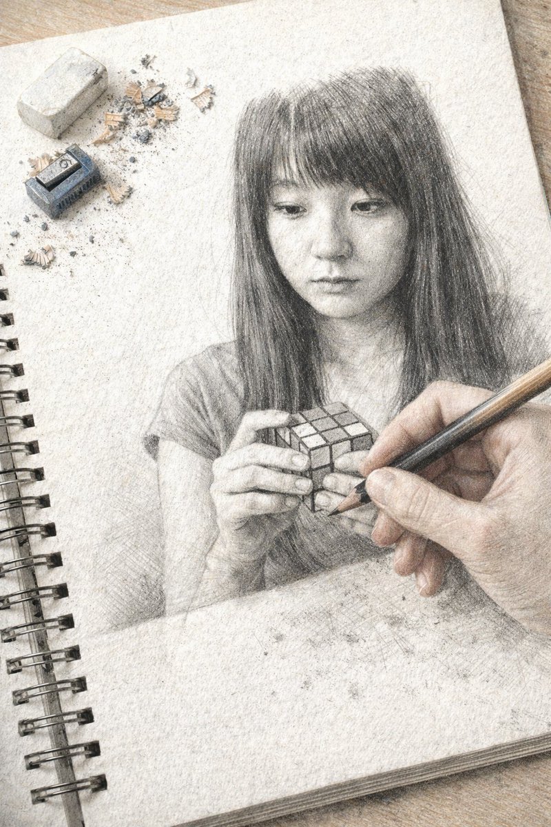 百叶窗光影下的电影感肖像 AI image prompt result