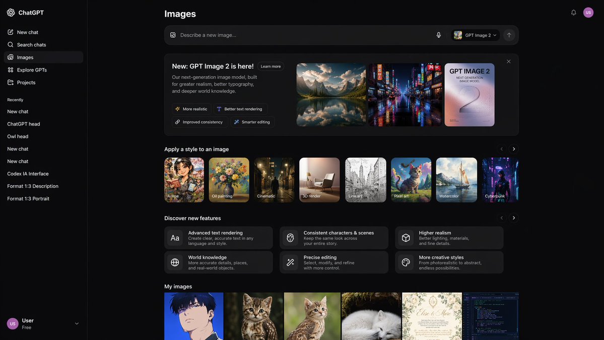 AI 图像生成器 UI 原型设计 AI image prompt result