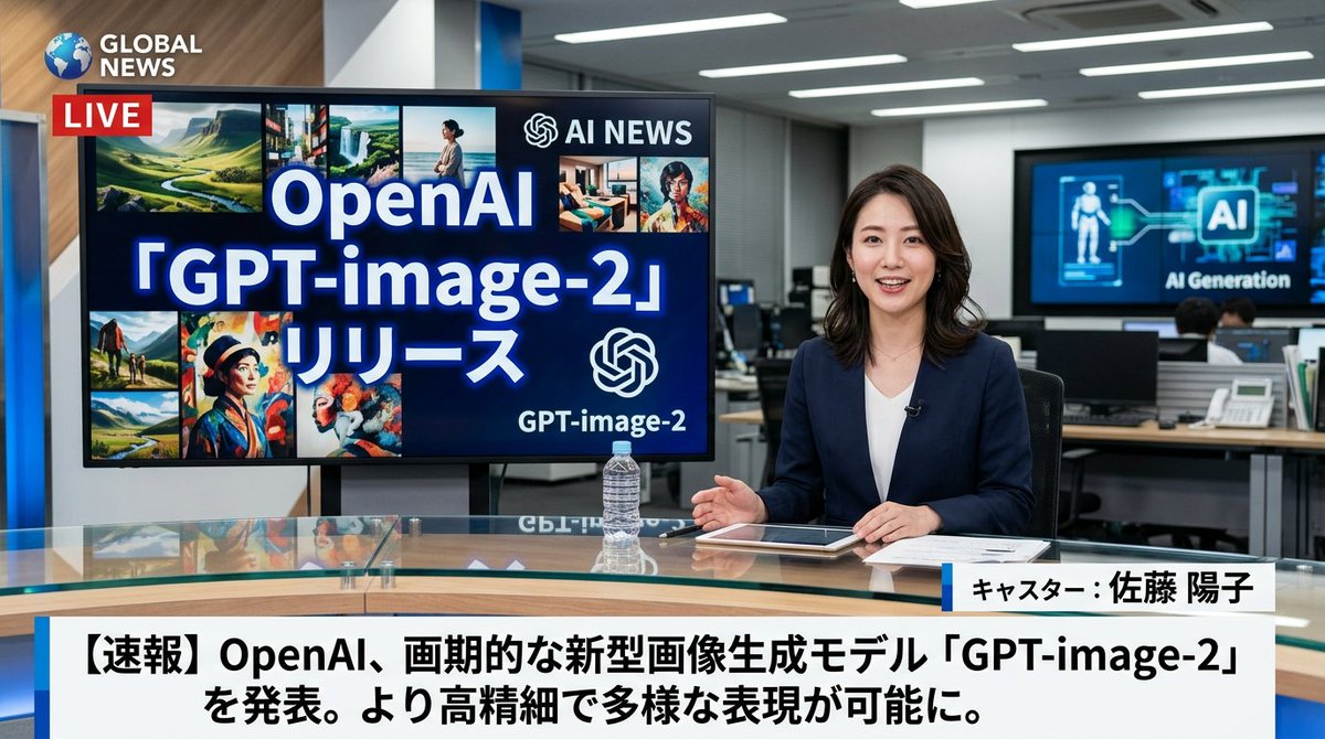 日本新闻广播模拟 AI image prompt result