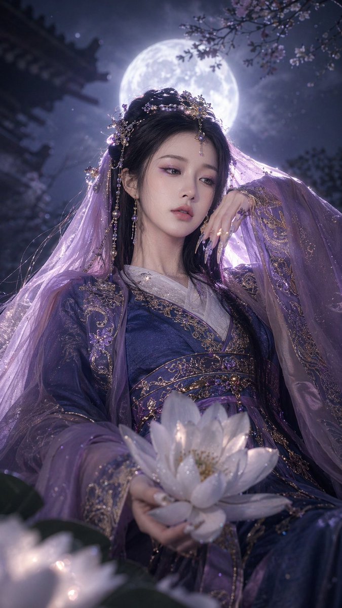 奇幻汉服人像转换 AI image prompt result