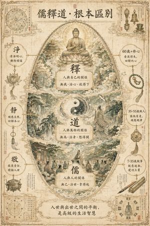 Philosophical Concept Infographic Manuscript AI image prompt result