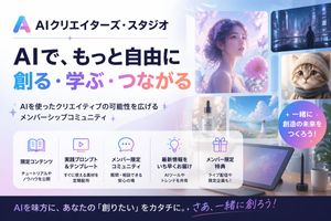 日文 AI Creator Studio 横幅海报 AI image prompt result