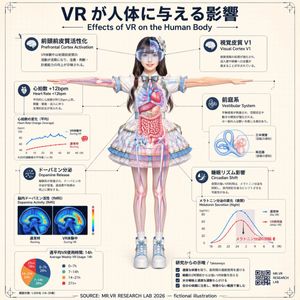 VR 对人体影响的信息图 AI image prompt result