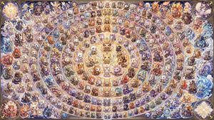 108 款 Q 版奇幻曼陀罗 AI image prompt result