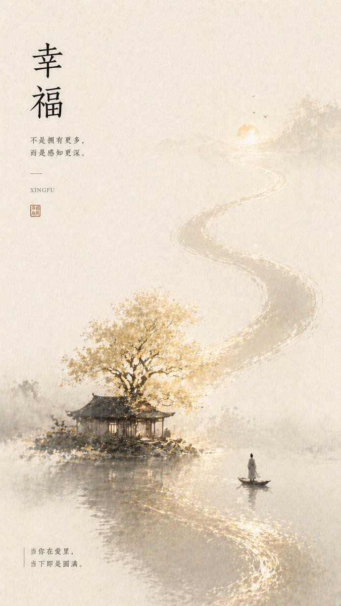 Eastern emotion neo-Chinese poster: GPT Image 2 prompt AI image prompt result