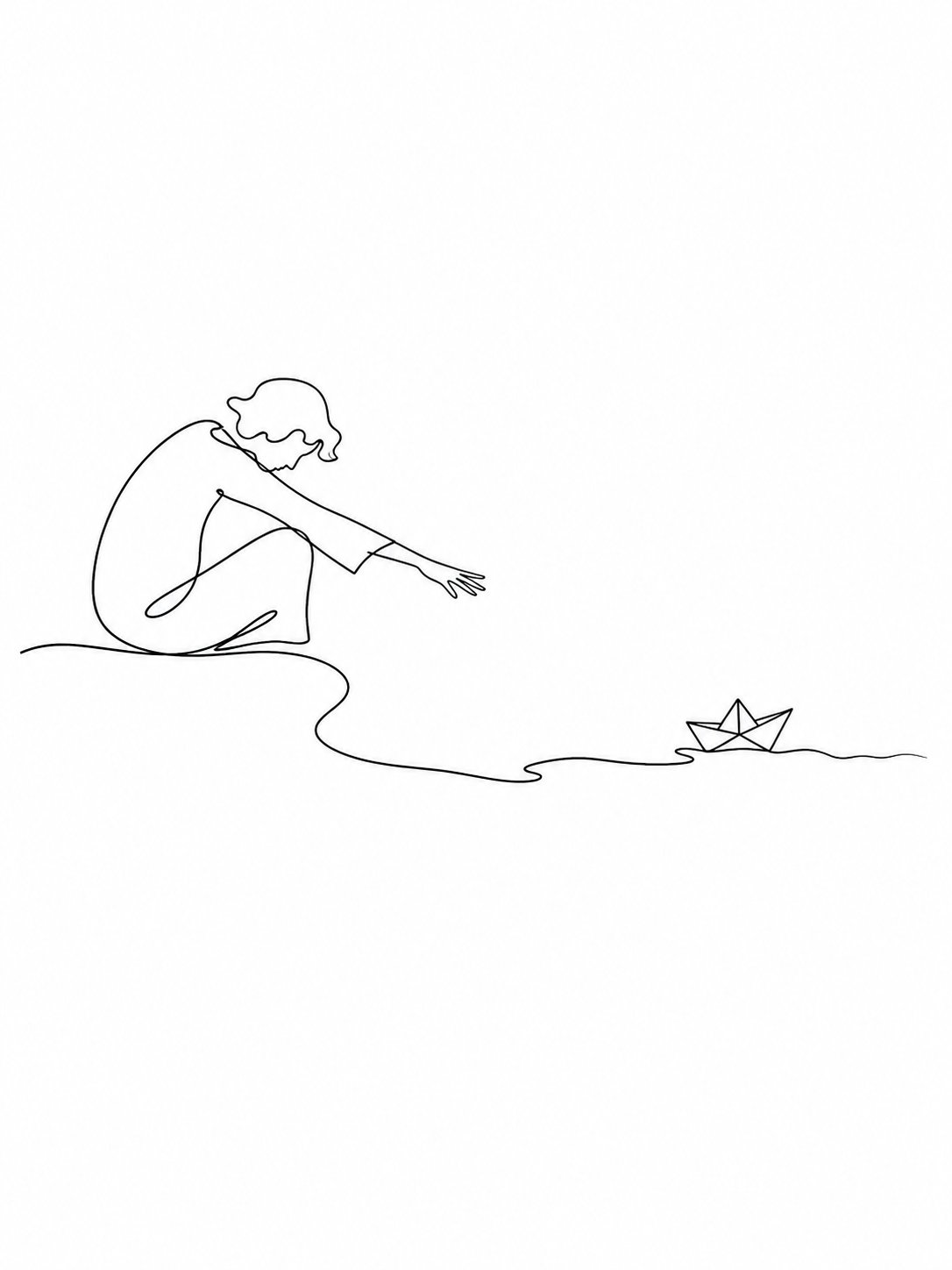 Single-line breathing field drawing: GPT Image 2 prompt AI image prompt result