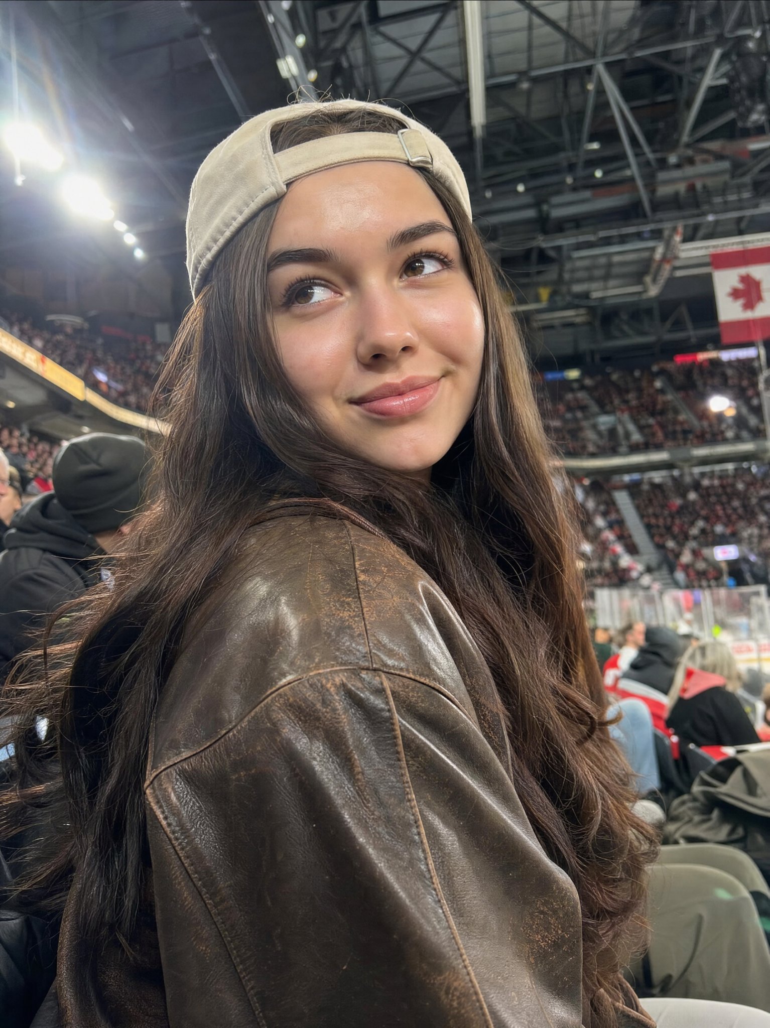 Stadium candid backwards cap portrait: GPT Image 2 prompt AI image prompt result