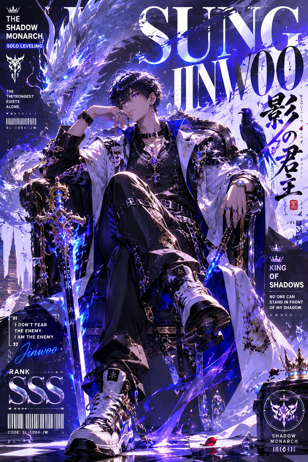 Anime fashion character key visual poster: GPT Image 2 prompt AI image prompt result