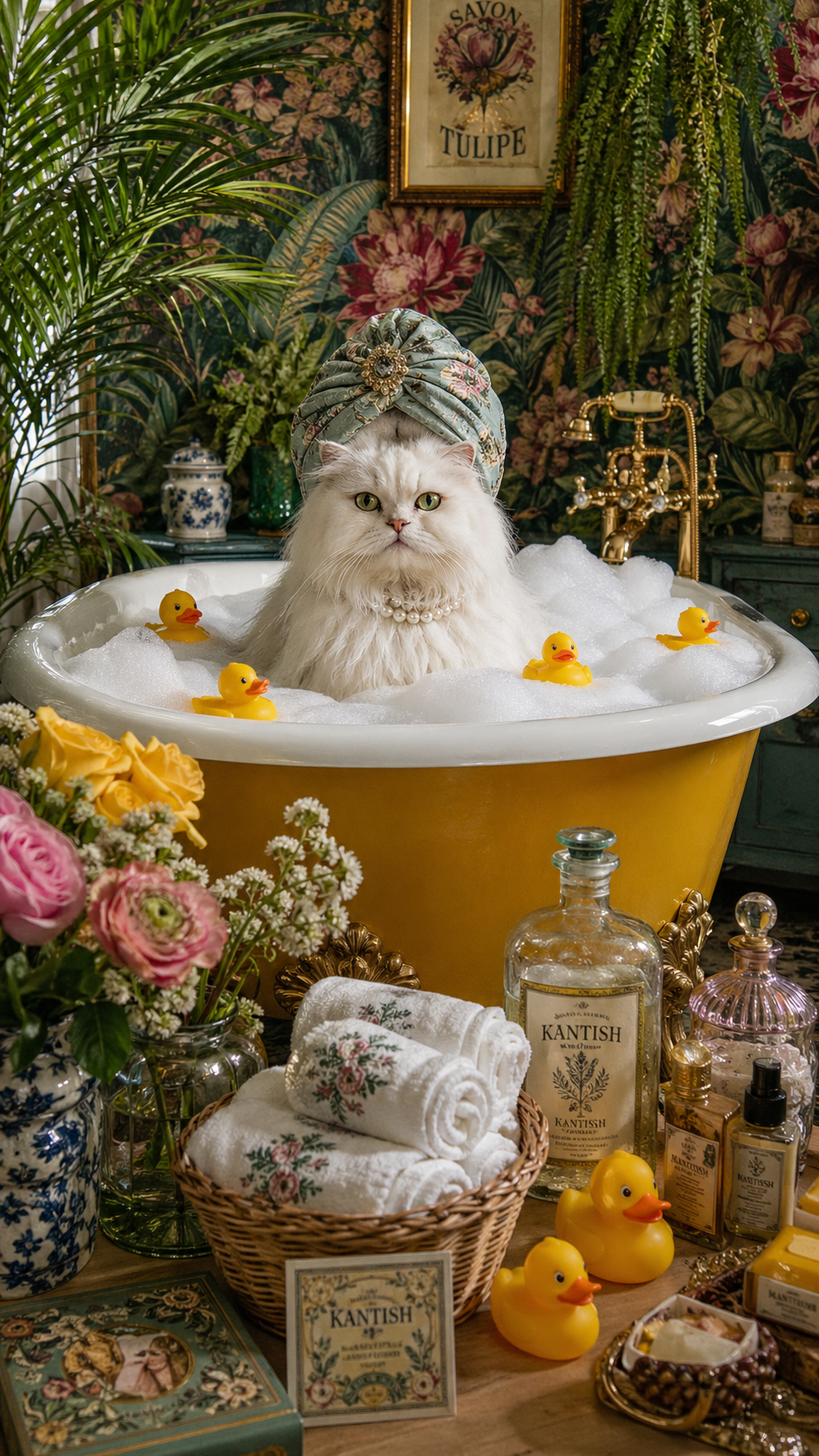 A photorealistic surrealist photograph in a vertical portrait orientation, capt… AI image prompt result