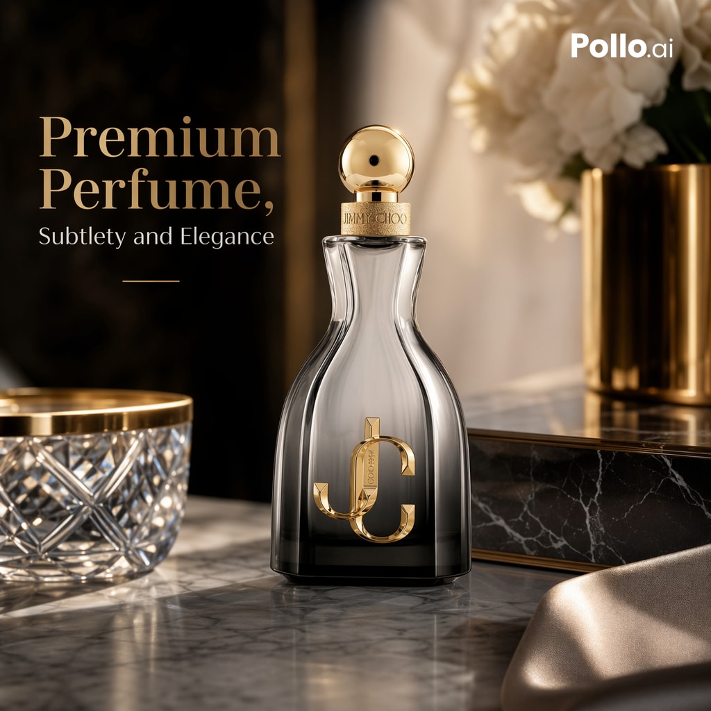 Luxury perfume on marble: GPT Image 2 prompt AI image prompt result